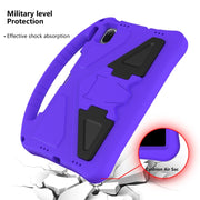 For Huawei Matepad SE 11 2024 EVA Shockproof Tablet Case with Holder(Purple)