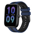For Amazfit Bip3 20mm Two-Color Sports Silicone Watch Band(Blue+Black) - free shipping - PMC TechLife - Order now!