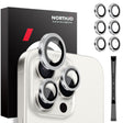 For iPhone 16 Pro / Pro Max NORTHJO 2 Sets 6pcs Camera Lens Protector Cover Metal Ring Film(Silver) - free shipping - PMC TechLife - Order now!