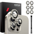 For iPhone 16 Pro / Pro Max NORTHJO 2 Sets 6pcs Camera Lens Protector Cover Metal Ring Film(Natural) - free shipping - PMC TechLife - Order now!