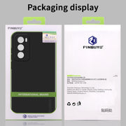 For OPPO Reno12 F PINWUYO Sense Series Liquid Silicone TPU Phone Case(Blue)