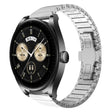 For Huawei Watch Buds 22mm One Bead Paint Butterfly Buckle Alloy Watch Band(Silver) - free shipping - PMC TechLife - Order now!