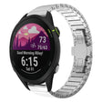 For Garmin Forerunner 255 Music 22mm One Bead Paint Butterfly Buckle Alloy Watch Band(Silver) - free shipping - PMC TechLife - Order now!