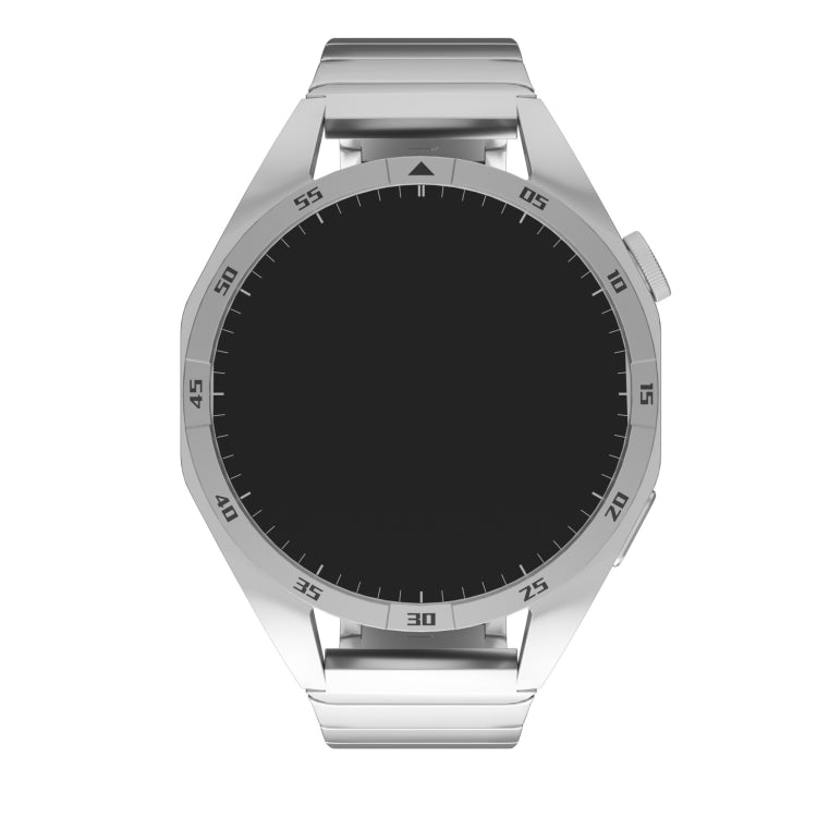 For Ticwatch Pro 22mm One Bead Paint Butterfly Buckle Alloy Watch Band(Silver)