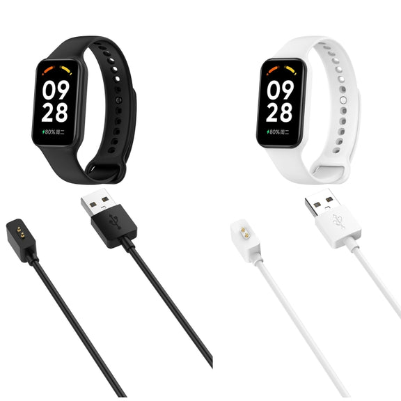 For Xiaomi Smart Band 9 NFC USB Interface Smart Watch Magnetic Charging Cable(White)