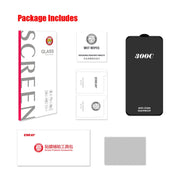For iPhone 15 Pro Max ENKAY 300C Super Large Arc Full Coverage High Aluminum-silicon Tempered Glass Film