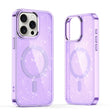 For iPhone 16 Pro Glitter MagSafe Shockproof Phone Case(Purple) - iPhone 16 Pro Cases by PMC TechLife | Online Shopping South Africa | PMC TechLife | Buy Now Pay Later Mobicred