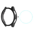 For Samsung Galaxy Watch7 40mm ENKAY Hat-Prince Electroplated Hard PC Case + 0.2mm 9H Glass Screen Protector(Black) - free shipping - PMc TechLife - Order now!