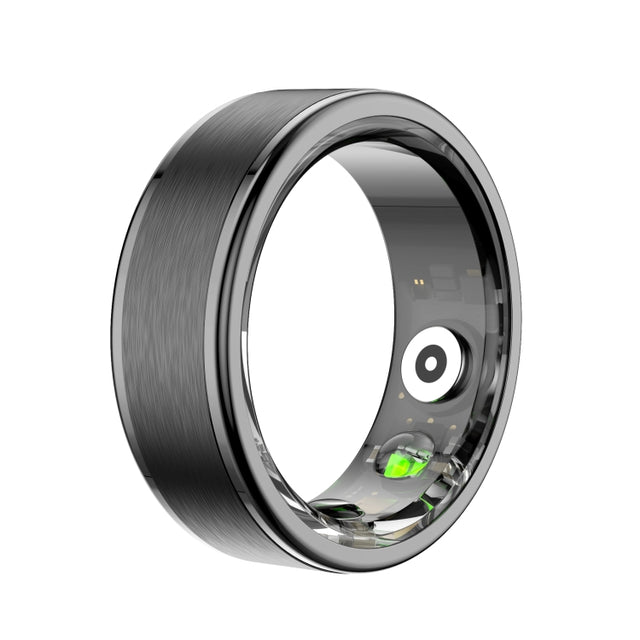 R03 SIZE 7 Smart Ring, Support Heart Rate / Blood Oxygen / Sleep / Multiple Sports Modes(Black)