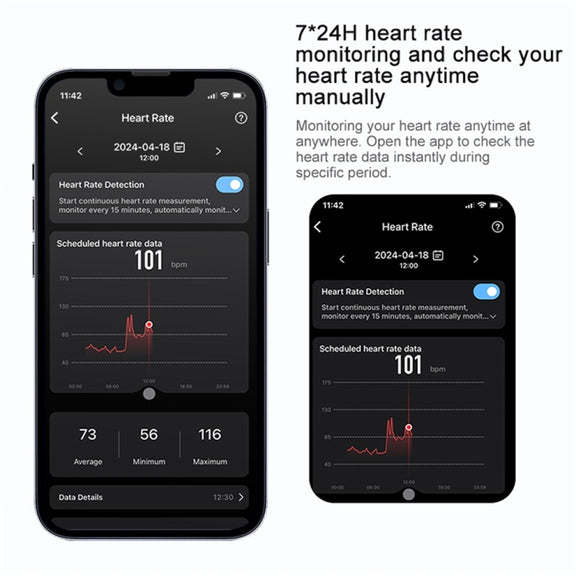 R03 SIZE 9 Smart Ring, Support Heart Rate / Blood Oxygen / Sleep / Multiple Sports Modes(Black)