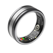 R18 SIZE 8 Smart Ring, Support Heart Rate / Blood Oxygen / Sleep / Multiple Sports Modes(Black)