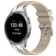 For Samsung Galaxy Watch 7 40 / 44mm 20mm Quick Release Silver Buckle Royal Silicone Watch Band(Starlight) - free shipping - PMC TechLife - Order now!
