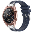 For Samsung Galaxy Watch3 41mm 20mm Quick Release Silver Buckle Royal Silicone Watch Band(Navy Blue) - free shipping - PMC TechLife - Order now!
