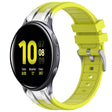 For Samsung Galaxy Watch Active 2 20mm Quick Release Silver Buckle Royal Silicone Watch Band(Vital Yellow) - free shipping - PMC TechLife - Order now!