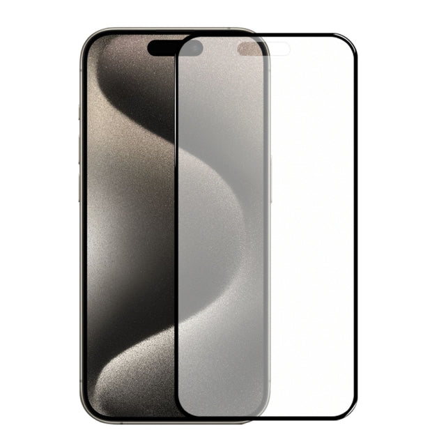 For iPhone 15 Pro Max NORTHJO Matte Silkscreen Anti-Fingerprint Tempered Glass Film
