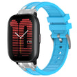 For Amazfit Active 20mm Quick Release Silver Buckle Royal Silicone Watch Band(Sky Blue) - free shipping - PMC TechLife - Order now!