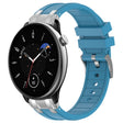 For Amazfit GTR Mini 20mm Quick Release Silver Buckle Royal Silicone Watch Band(Sea Blue) - free shipping - PMC TechLife - Order now!