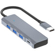 ADS-309C Type-C + 3 x USB 3.0  HUB Docking Station, Type-C Port - USB HUB by PMC TechLife | Online Shopping South Africa | PMC TechLife | Buy Now Pay Later Mobicred
