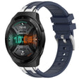 For Huawei Watch GT 2e 22mm Quick Release Silver Buckle Royal Silicone Watch Band(Navy Blue) - free shipping - PMC TechLife - Order now!