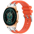 For Honor Watch GS 4 22mm Quick Release Silver Buckle Royal Silicone Watch Band(Orange) - free shipping - PMC TechLife - Order now!