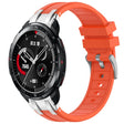 For Honor Watch GS Pro 22mm Quick Release Silver Buckle Royal Silicone Watch Band(Orange) - free shipping - PMC TechLife - Order now!