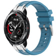 For Honor Watch GS Pro 22mm Quick Release Silver Buckle Royal Silicone Watch Band(Sea Blue) - free shipping - PMC TechLife - Order now!