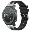 For Amazfit Watch GTR 47mm 22mm Quick Release Silver Buckle Royal Silicone Watch Band(Black) - free shipping - PMC TechLife - Order now!