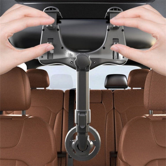 23-H06 Magnetic Phone Bracket Adjustable Angle Car Rearview Mirror Mount Holder