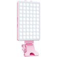 V12A Phone Laptop Video Conference Fill Lamp Portable Selfie Live Streaming LED Fill Light(Pink) - Selfie Light by PMC TechLife | Online Shopping South Africa | PMC TechLife | Buy Now Pay Later Mobicred