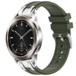 For Xiaomi Watch S3 22mm Quick Release Silver Buckle Royal Silicone Watch Band(Olive Green) - free shipping - PMC TechLife - Order now!