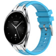 For Xiaomi Watch S2 22mm Quick Release Silver Buckle Royal Silicone Watch Band(Sky Blue) - free shipping - PMC TechLife - Order now!