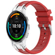 For Garmin Venu 3 22mm Quick Release Silver Buckle Royal Silicone Watch Band(Red) - free shipping - PMC TechLife - Order now!