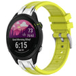 For Garmin Forerunner 255 22mm Quick Release Silver Buckle Royal Silicone Watch Band(Vital Yellow) - free shipping - PMC TechLife - Order now!