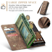 For Google Pixel 9 / 9 Pro CaseMe 008 Detachable Multifunctional Leather Phone Case(Brown)