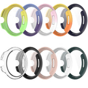 For Google Pixel Watch 3 41mm PC + Tempered Film Integrated Watch Protective Case(Black)