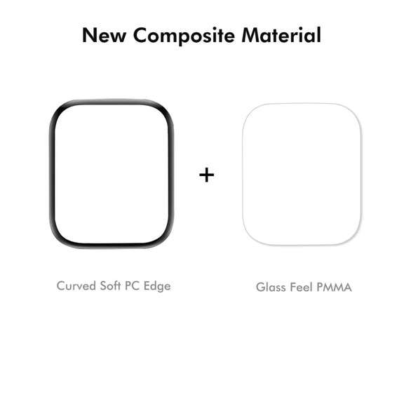 For Apple Watch Series 10 42mm ENKAY 3D Full Coverage Soft PC Edge PMMA HD Screen Film
