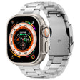 For Apple Watch Ultra 2 49mm Three Beads Titanium Alloy Metal Watch Band(Silver) - free shipping - PMc TechLife - Order now!