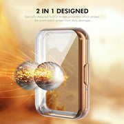 For Samsung Galaxy Fit3 ENKAY Hat-Prince Full Coverage Electroplated Soft TPU Case with Screen Protection(Silver)