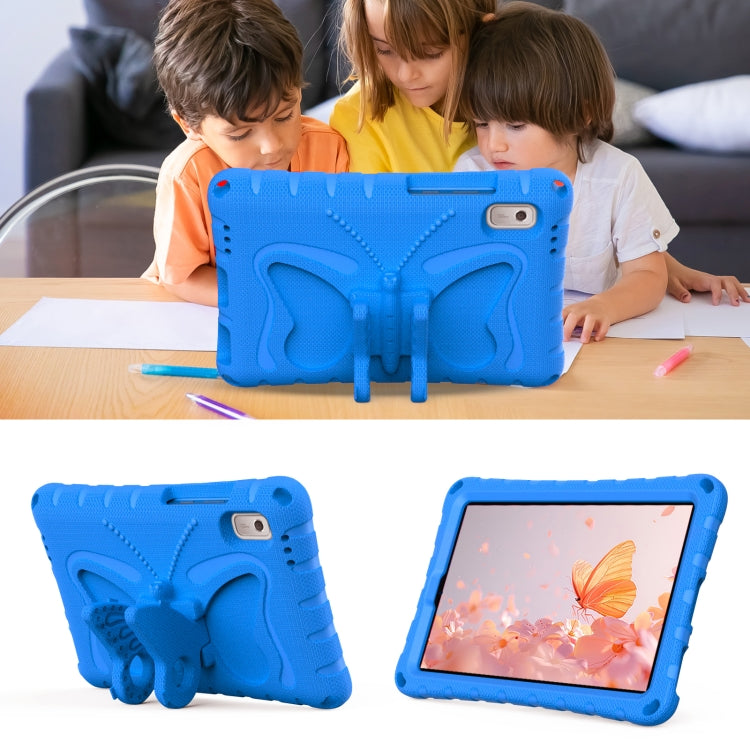 For Lenovo Tab M9 TB-310XU 2023 Butterfly Bracket EVA Shockproof Tablet Case(Blue)
