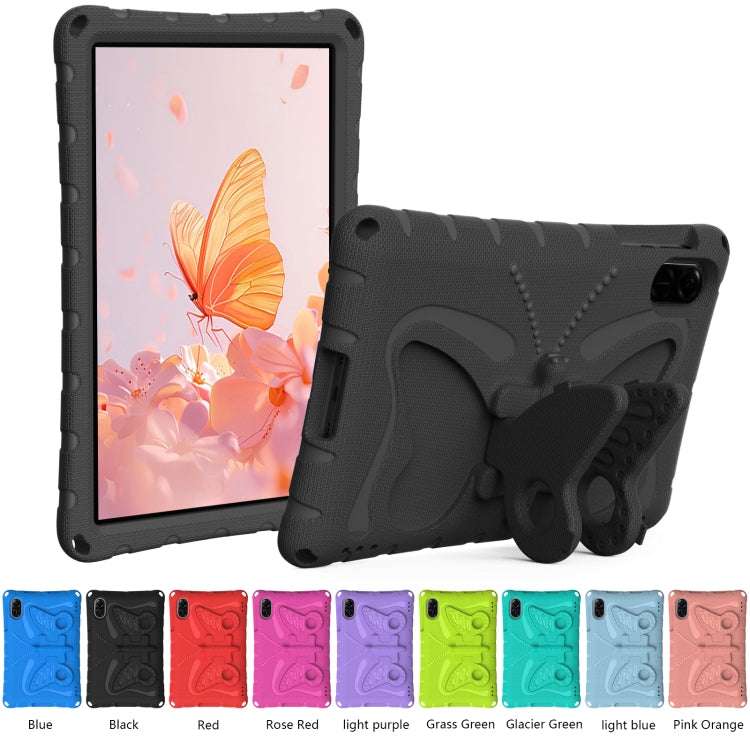 For Honor Pad X9 Butterfly Bracket EVA Shockproof Tablet Case(Black)