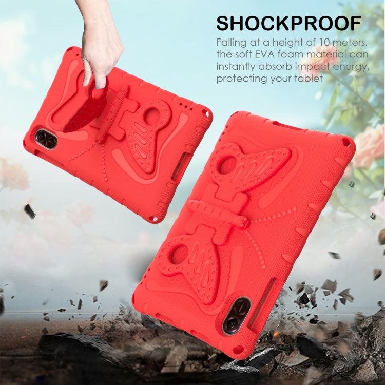 For Honor Pad X9 Butterfly Bracket EVA Shockproof Tablet Case(Red)