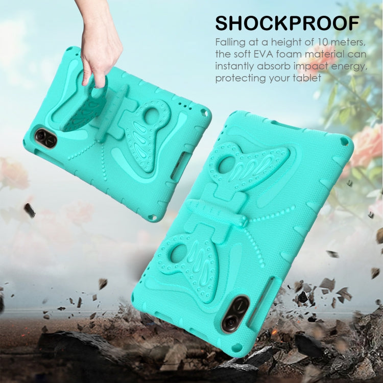 For Honor Pad X9 Butterfly Bracket EVA Shockproof Tablet Case(Mint Green)