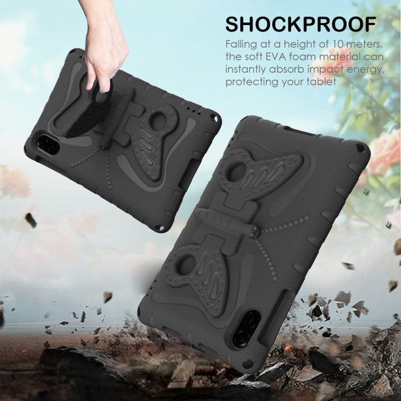 For Honor Pad X8 Pro 11.5 Butterfly Bracket EVA Shockproof Tablet Case(Black)