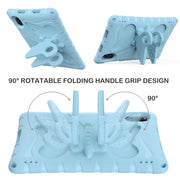 For Honor Pad X8 Pro 11.5 Butterfly Bracket EVA Shockproof Tablet Case(Light Blue)