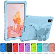 For Honor Pad X8 Pro 11.5 Butterfly Bracket EVA Shockproof Tablet Case(Light Blue)