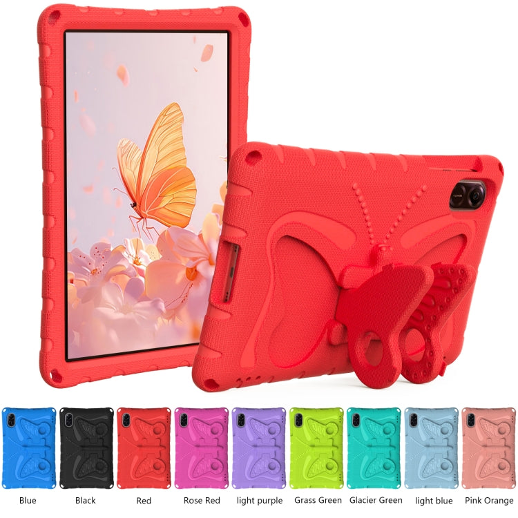 For Honor Pad X8 Pro 11.5 Butterfly Bracket EVA Shockproof Tablet Case(Red)