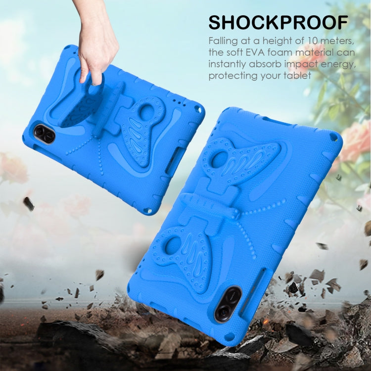 For Honor Pad X8 Pro 11.5 Butterfly Bracket EVA Shockproof Tablet Case(Blue)