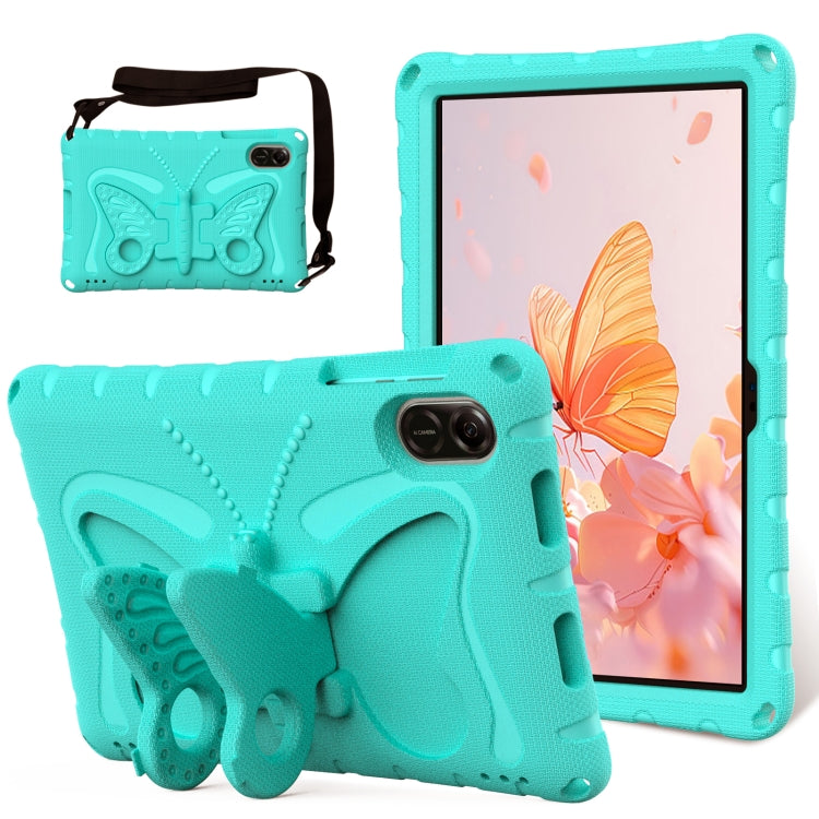 For Honor Pad X8 Pro 11.5 Butterfly Bracket EVA Shockproof Tablet Case(Mint Green)