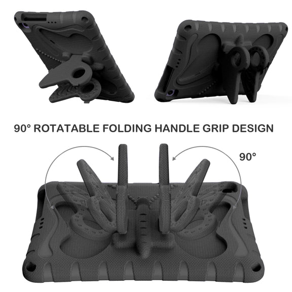 For Honor Pad X6 / Enjoy Tablet 2 Butterfly Bracket EVA Shockproof Tablet Case(Black)