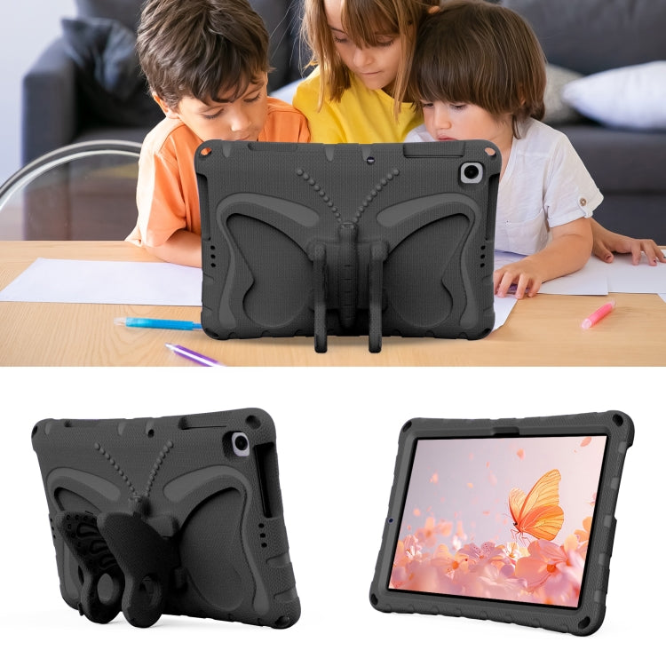 For Honor Pad X6 / Enjoy Tablet 2 Butterfly Bracket EVA Shockproof Tablet Case(Black)